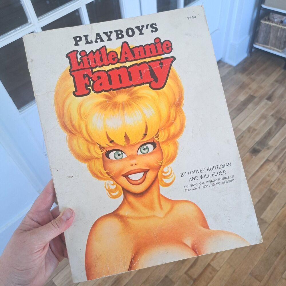 Vintage 1966 Playboy's Little Annie Fanny Book Magazine Hugh Hefner 60's Cartoon